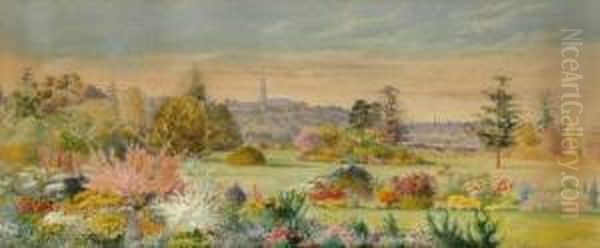 Government House And Botanical Gardens Oil Painting by Marian Ellis Rowan