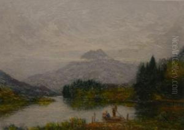 Ben Lomond From Lochard Oil Painting by Claude Hamilton Rowbotham