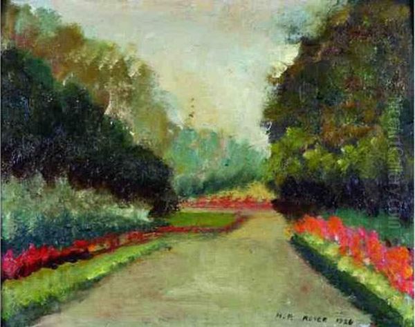 Le Chemin Oil Painting by Henri Royer