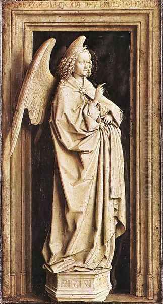 Annunciation Oil Painting by Jan Van Eyck