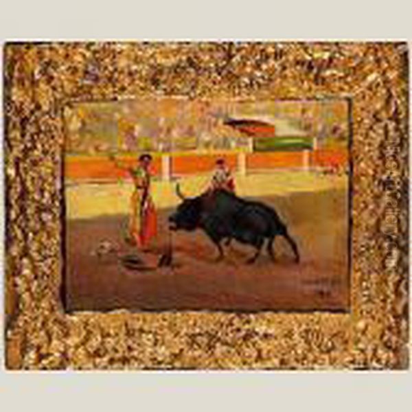 Tauromaquia Oil Painting by Carlos Ruano Llopis