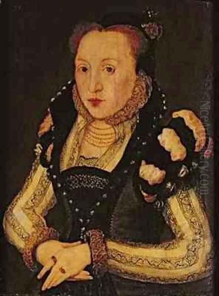 Lady Mary Grey 1545-78 Oil Painting by Hans Eworth