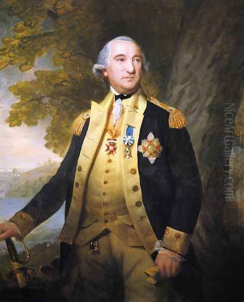 Baron von Steuben Oil Painting by Ralph Earl