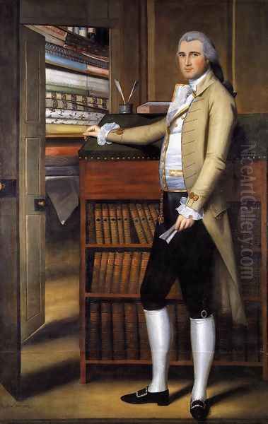 Elijah Boardman 1789 Oil Painting by Ralph Earl