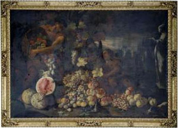 Still Life Oil Painting by Giovan Battista Ruoppolo