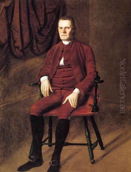 Roger Sherman Oil Painting by Ralph Earl