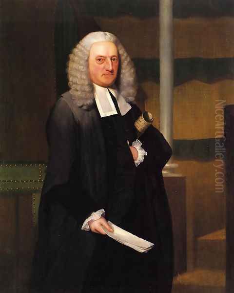 A Master in Chancery Entering the House of Lords Oil Painting by Ralph Earl