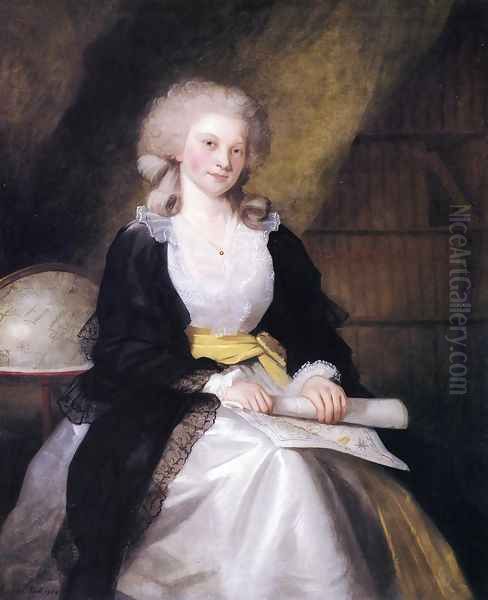 Ann Whiteside Earl Oil Painting by Ralph Earl