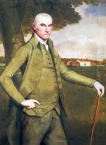 Colonel William Floyd Oil Painting by Ralph Earl