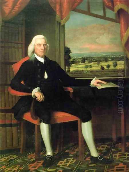 Colonel Samuel Talcott Oil Painting by Ralph Earl