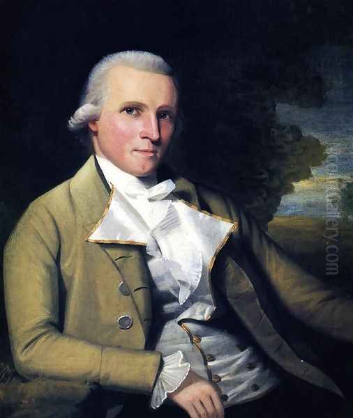 Dr. Joseph Trumbull Oil Painting by Ralph Earl