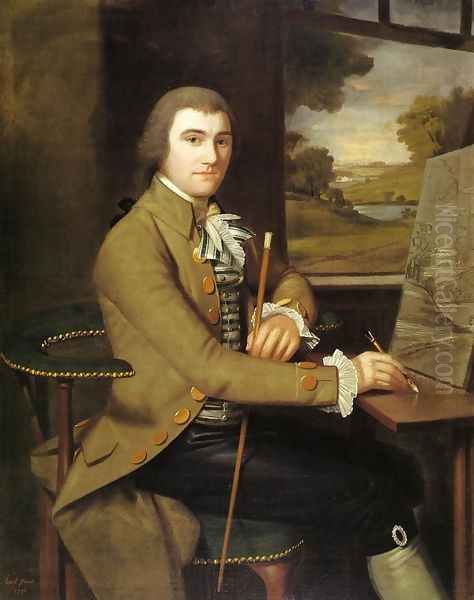 Colonel William Taylor Oil Painting by Ralph Earl