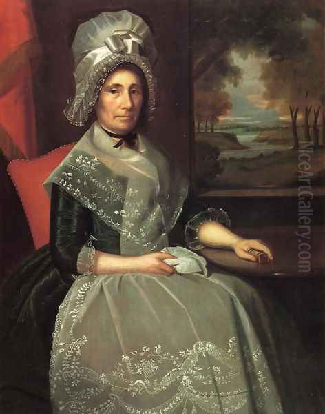 Mrs. Richard Alsop Oil Painting by Ralph Earl