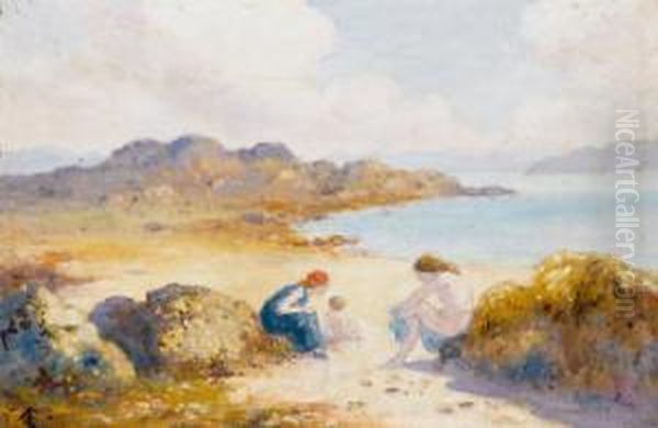 By The Seashore Oil Painting by George William, A.E. Russell