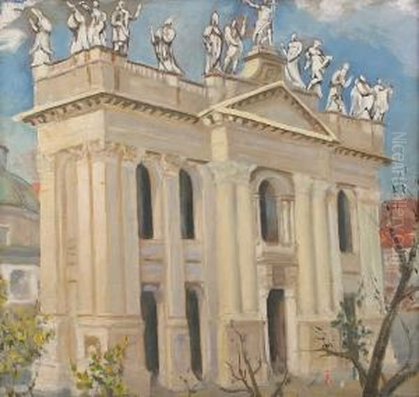 Saint John Lateran Church by Morgan Russell