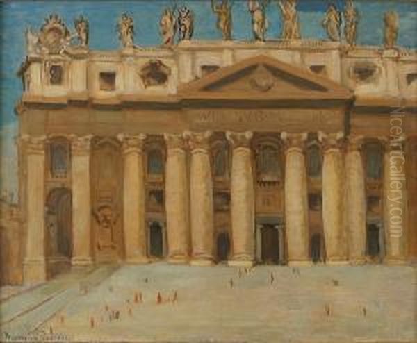 Saint Peter's Facade by Morgan Russell