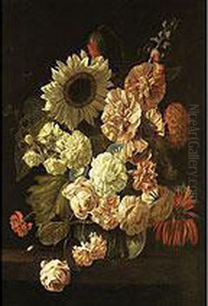 Blumenstilleben Oil Painting by Rachel Ruysch