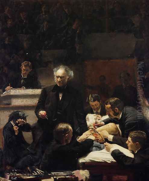 The Gross Clinic, 1875 Oil Painting by Thomas Cowperthwait Eakins