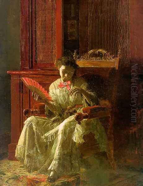 Kathrin 1872 Oil Painting by Thomas Cowperthwait Eakins