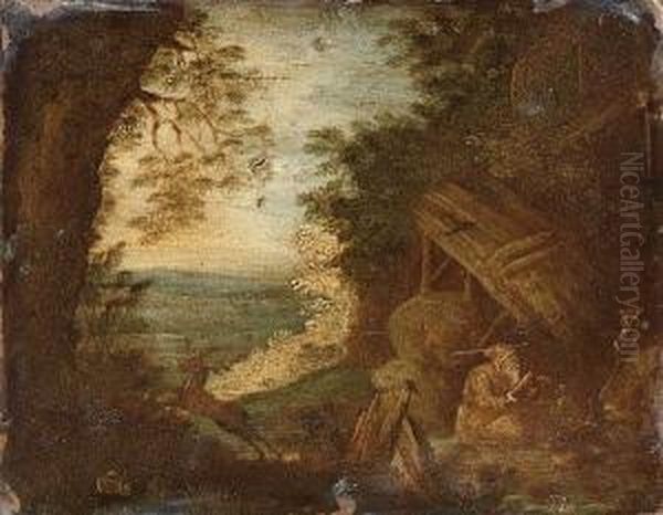 Saint Paul The Hermit Oil Painting by Marten Ryckaert