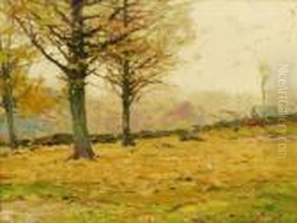 Among New Hampshire Hills Oil Painting by Chauncey Foster Ryder