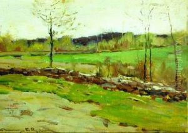 Wilton, New Hampshire Oil Painting by Chauncey Foster Ryder