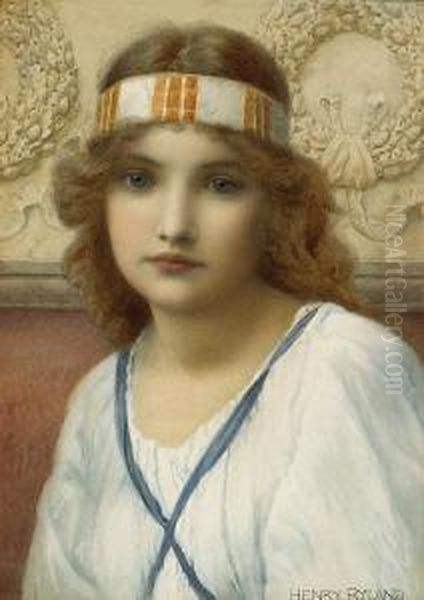 Purity Oil Painting by Henry Ryland