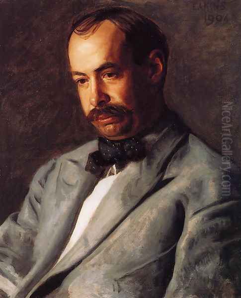 Portrait of Charles Percival Buck Oil Painting by Thomas Cowperthwait Eakins