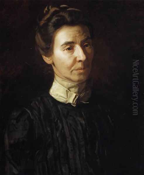 Portrait of Mary Adeline Williams Oil Painting by Thomas Cowperthwait Eakins