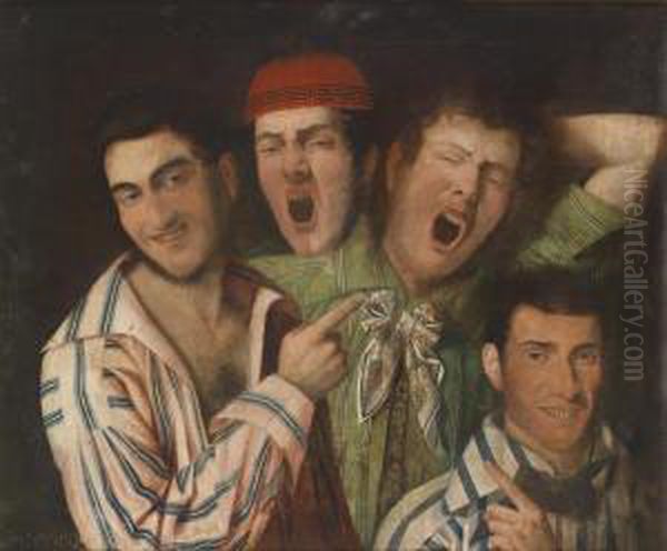 Men Yawning by Luigi Sabatelli