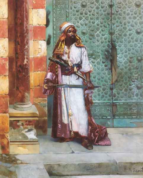 Standing Guard Oil Painting by Rudolph Ernst