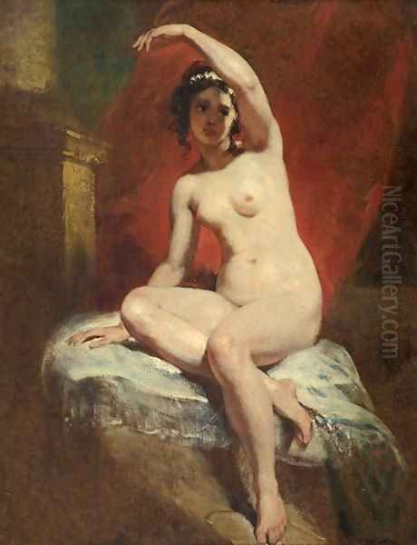 Nude Study 2 Oil Painting by William Etty