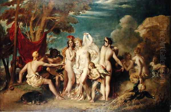 The Judgement of Paris 3 Oil Painting by William Etty