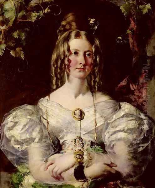 Elizabeth Potts Oil Painting by William Etty