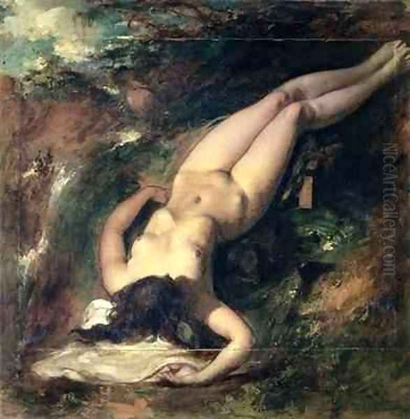 The Deluge Oil Painting by William Etty