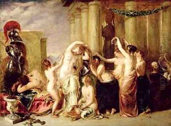 The Toilet of Venus Oil Painting by William Etty