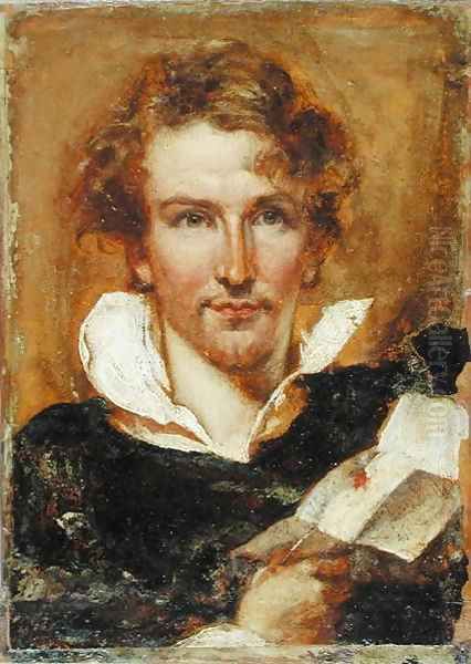 Self Portrait Oil Painting by William Etty