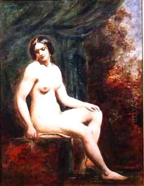 Seated Female Nude by William Etty