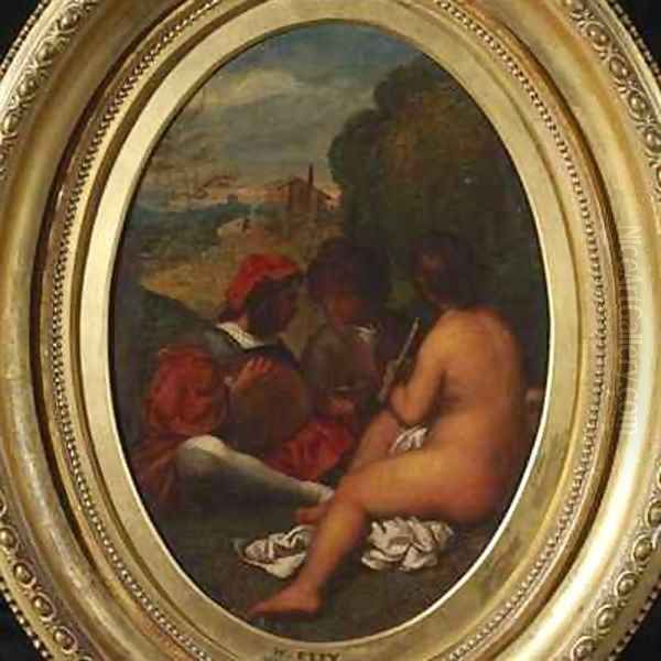 Le Concert Champetre Oil Painting by William Etty