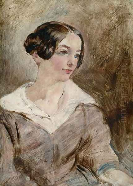 Rebecca Oil Painting by William Etty