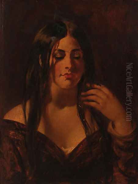 Lady Macbeth Oil Painting by William Etty