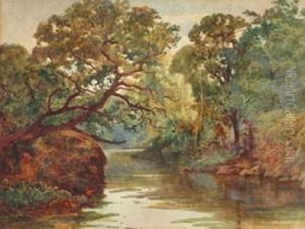 R.cam.a Oil Painting by John Cuthbert Salmon