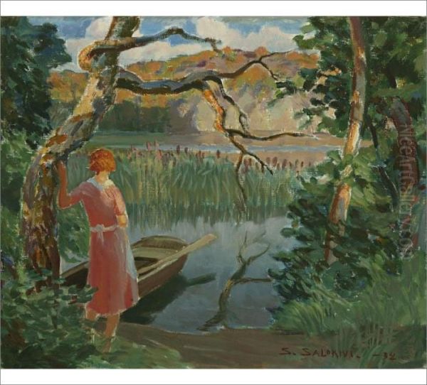 From Aland Oil Painting by Santeri Salokivi