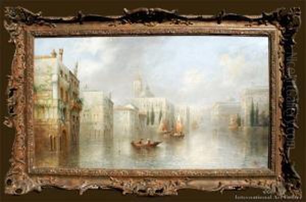 Venezia Oil Painting by James Salt