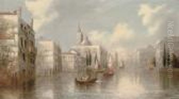 A Venetian Capriccio Oil Painting by James Salt