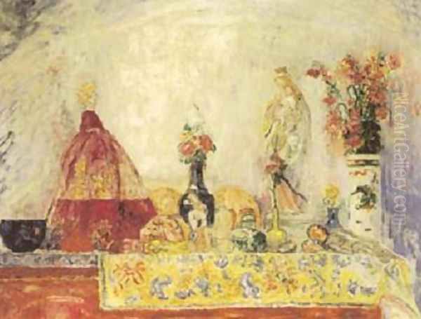 The Virgin and the Mondaine Oil Painting by James Ensor