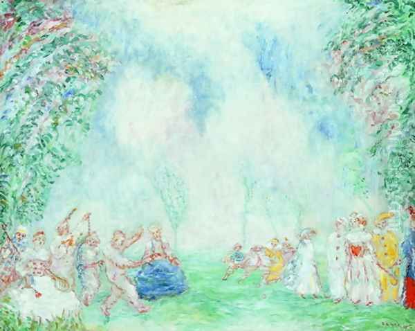 The Garden of Love Oil Painting by James Ensor