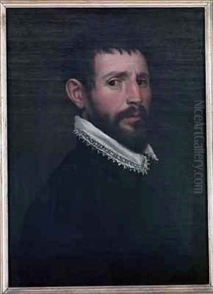 Self Portrait Oil Painting by (Jacopo Chimenti) Empoli