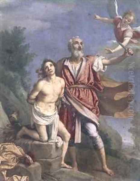 The Sacrifice of Isaac Oil Painting by (Jacopo Chimenti) Empoli