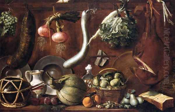 Still-Life Oil Painting by (Jacopo Chimenti) Empoli